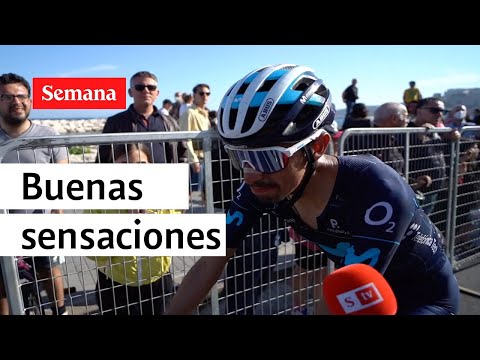 Iván Ramiro Sosa, listo para la alta montaña en la etapa 9 del Giro de Italia