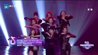 THE 9 SPHINX performance at Douyin event..