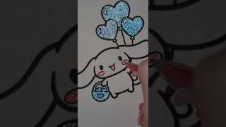 Glitter art Coloring #glitter #glitterart #coloring #art #satisfying #relaxing #glitterpens #shorts