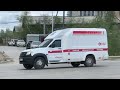 UAZ Profi ambulance with siren yelp &amp; horn