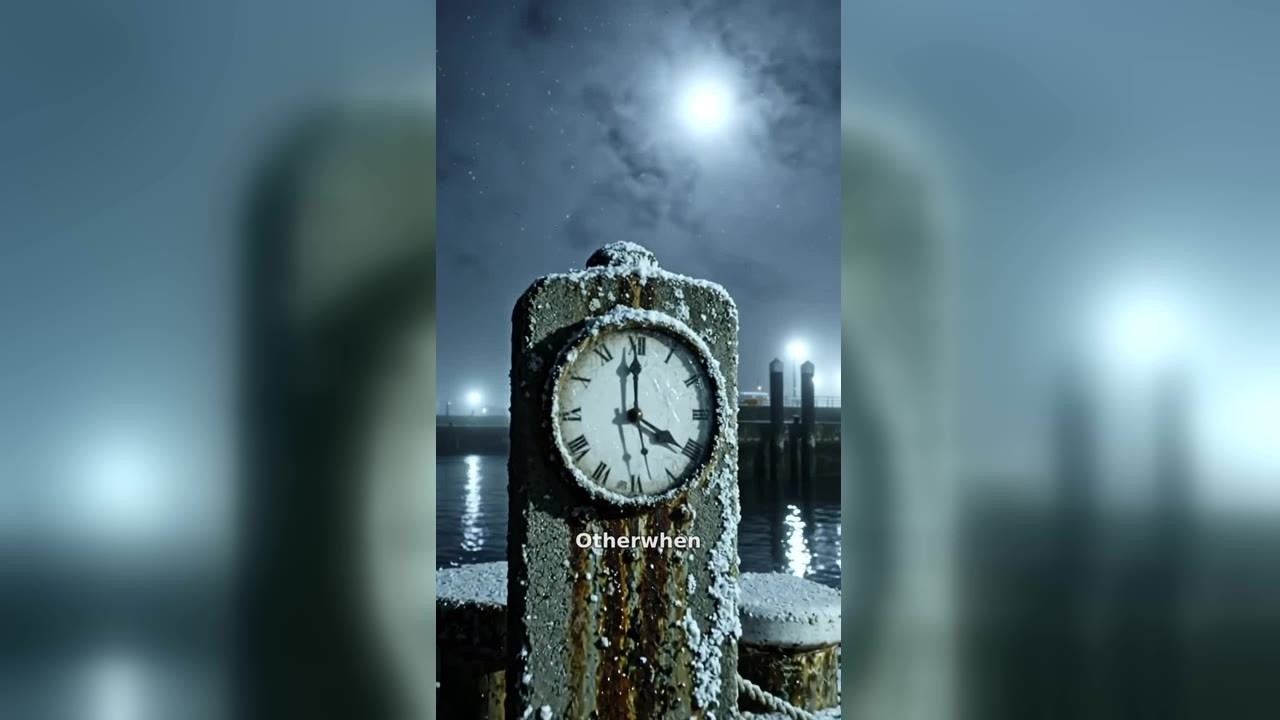 The Clock on The Harbour Wall. #Shorts
