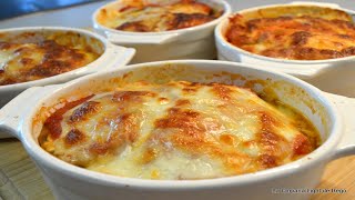 Receta de Gratinado de Berenjenas con Tomate y Mozzarella. Elaboracion fácil y rápida.