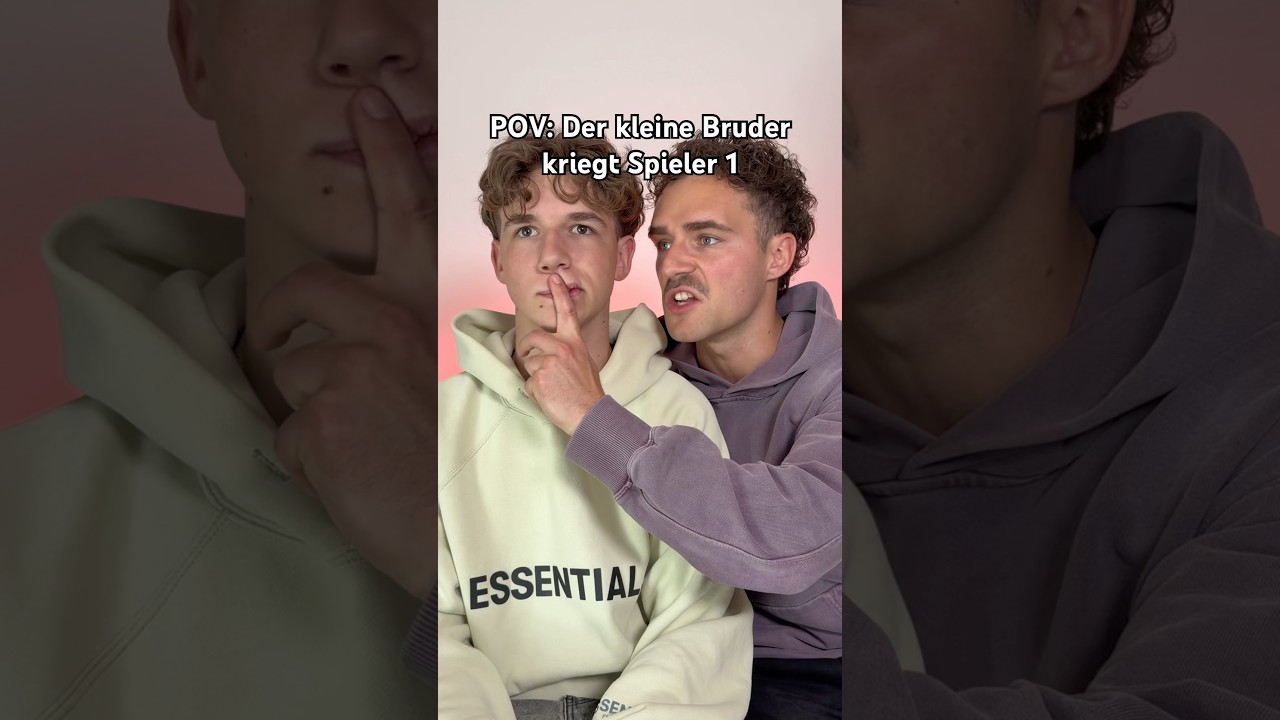 Spieler ist Geburtsrecht vom großen Bruder! #comedy #pov