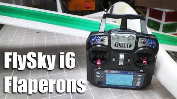 FlySky i6 Flaperons - 3 methods