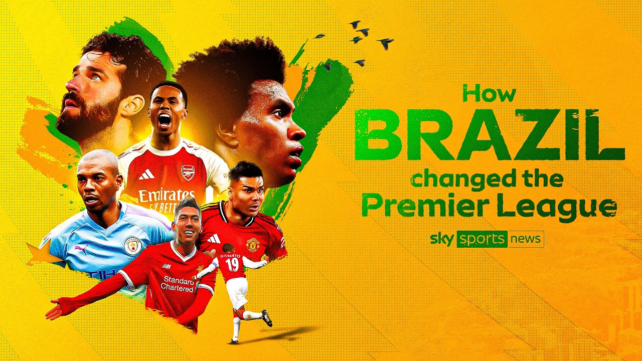 A transformação demográfica e tática do futebol inglês via Brasil