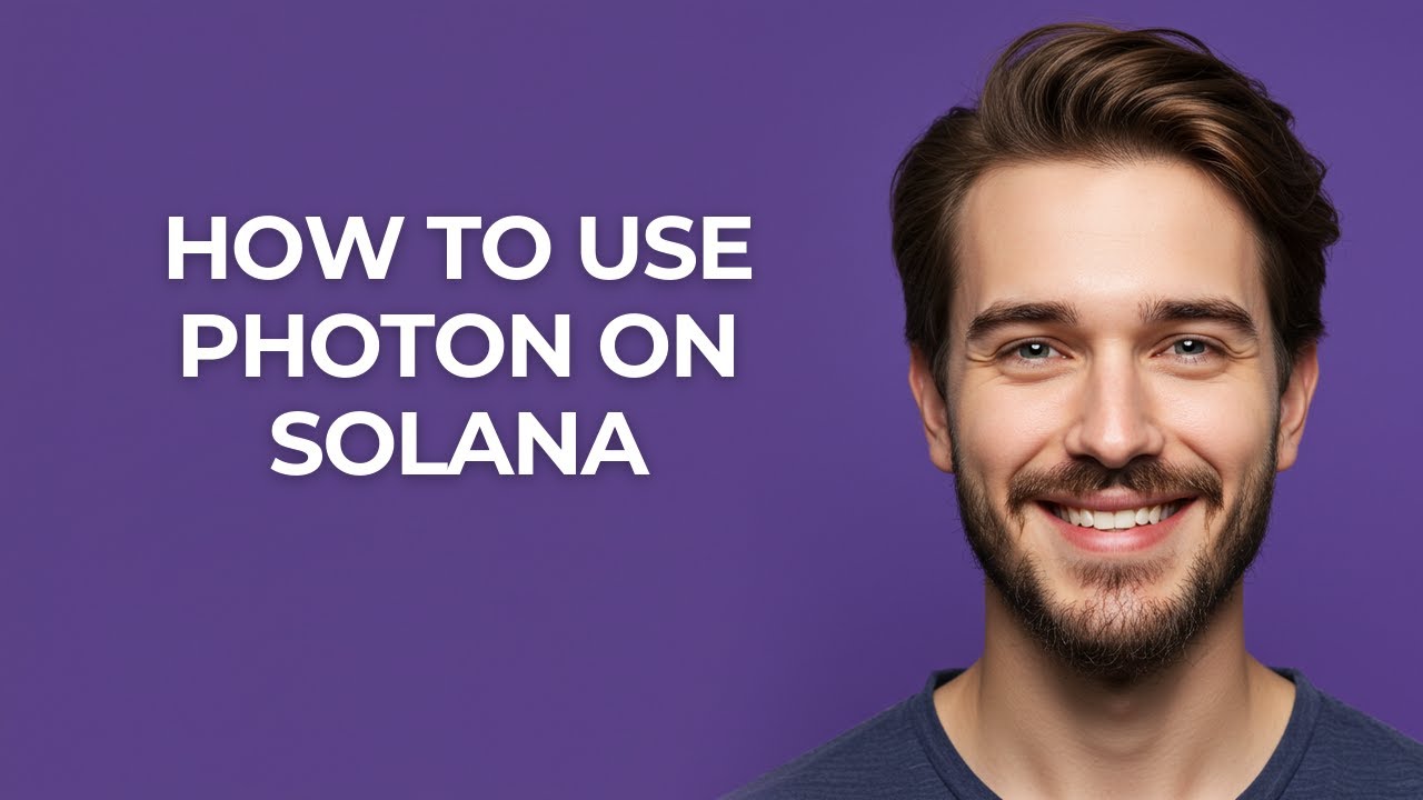 ⁣How To Use Photon On Solana