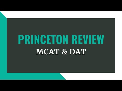 Princeton Review: MCAT & DAT