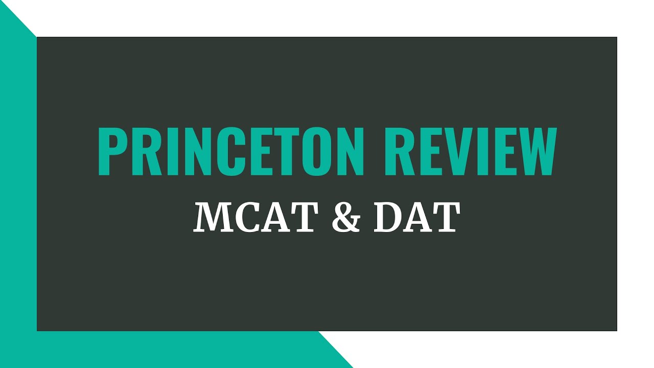 Princeton Review Mcat Class Schedule