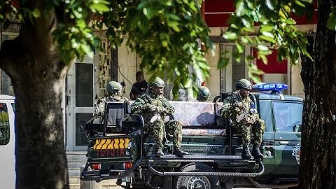 Protests greet new Mozambican president