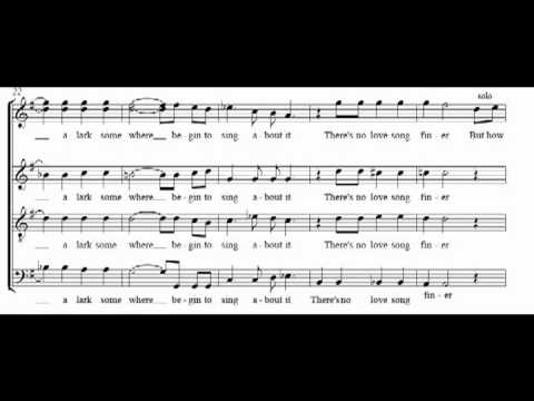evry time we say goodbye satb a cappella youtube everytime we say goodbye sheet music