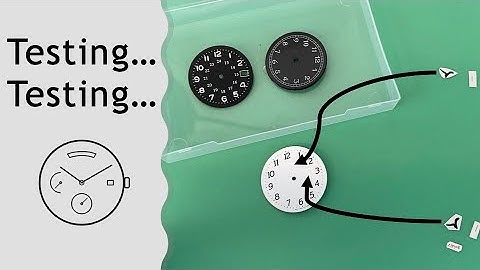 Customizing Watch Dials with Waterslide Decals