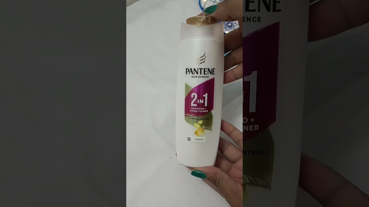 Pantene 2 in 1 hairfall control shampoo +conditioner ,180ml 