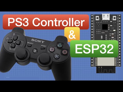 Using PS3 Controllers with ESP32 | Build Custom Remote Controls