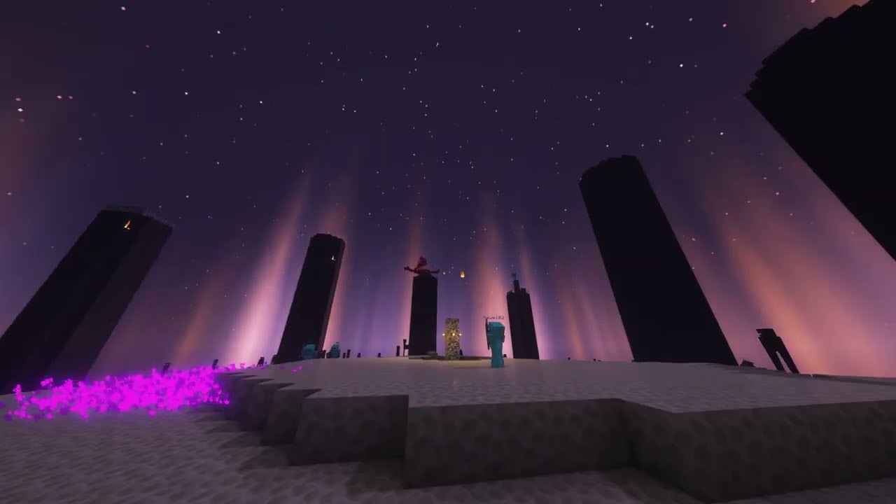 The Boiz Defeat The Ender Dragon