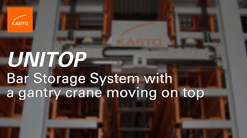 UNITOP - Overhead system for metal bars by KASTO