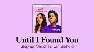 요즘 핫함, 스포티파이 차트 폭풍 역주행 중 | Stephen Sanchez, Em Beihold - Until I Found You (가사/한글/해석)