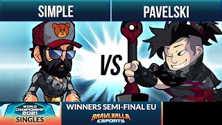 Simple vs Pavelski - Winners Semi-Final - BCX Singles Finals 2021 - EU 1v1
