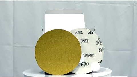 Ultrimax PSA Pressure Sensitive Adhesive Sanding Discs 360 view