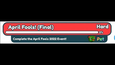 (Tutorial) How To  Complete April Fools Quest! | Pet Simulator X