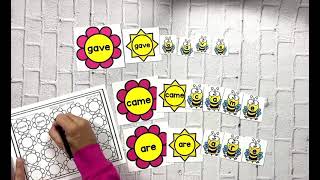 Spring Editable Sight Words