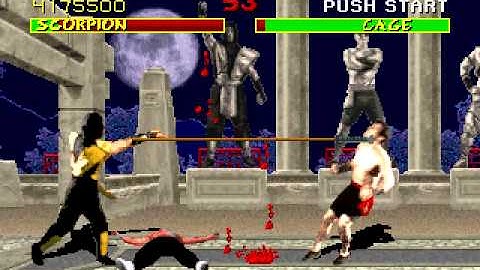 [DOSBox] Mortal Kombat 1 - Scorpion (Demo)