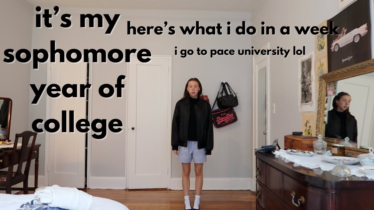 NYC: A WEEK IN MY LIFE AT PACE UNIVERSITY