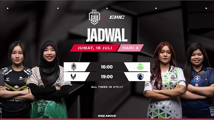 🔴 LANGSUNG | HARI 4 | MWI di Babak Knockout EWC 2025 | (IND)