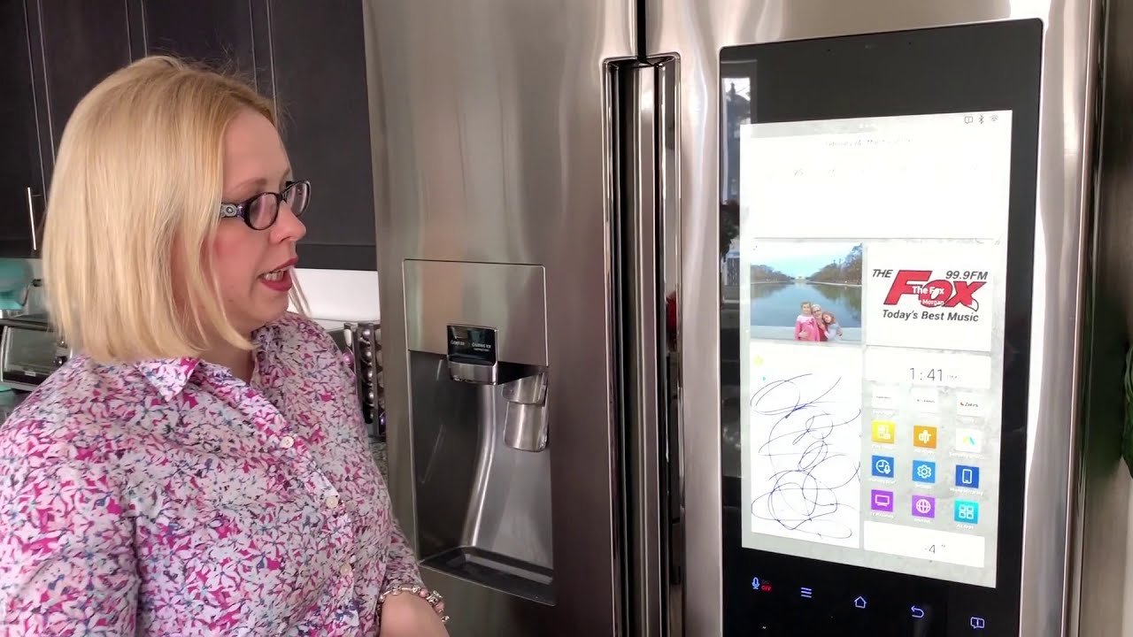 Обзор нашего холодильника Samsung Family Hub | Умный холодильник фото