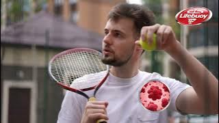 Lifebuoy Shower Gel 12HR Freshness on The Court!