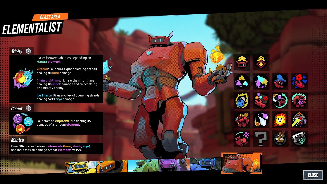 Roboquest Elementalist Guardian IV walkthrough Full S rank YouTube