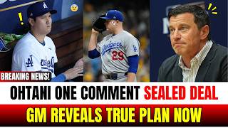 DODGERS 2-FOR-1 TRADE! Ohtani's Single Comment Sealed the Deal + GM Reveals True Plan!