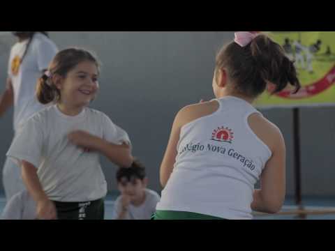 Capoeira no Colégio Nova Geração