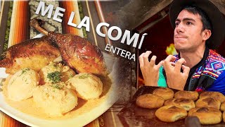 GALLINA y PAN en horno de leña | TUNGURAHUA