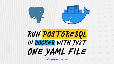 Run PostgreSQL in Docker with Just One YAML File (Super Fast Setup!)
