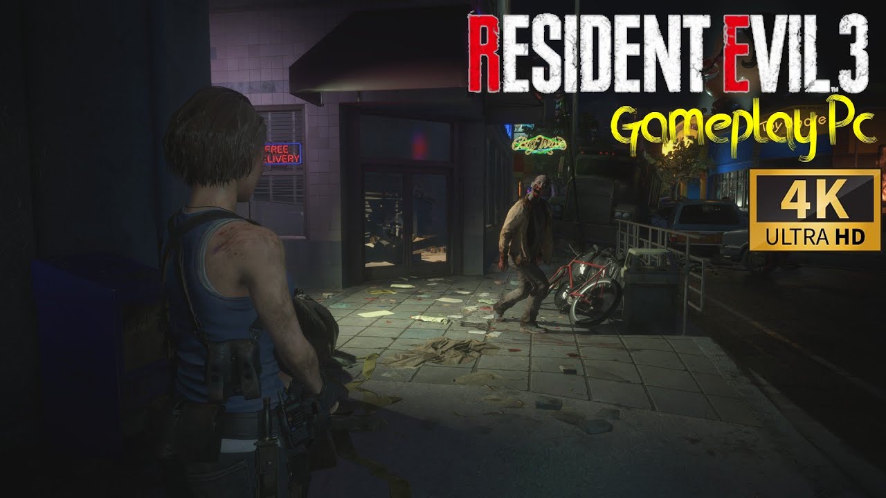 Resident Evil 3 Remake, inicio de gameplay no Pc em 4k 60fps - YouTube