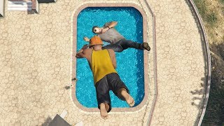 GTA 5 Jumps/Falls Ragdolls Compilation #2 (Euphoria physics - Funny Moments)