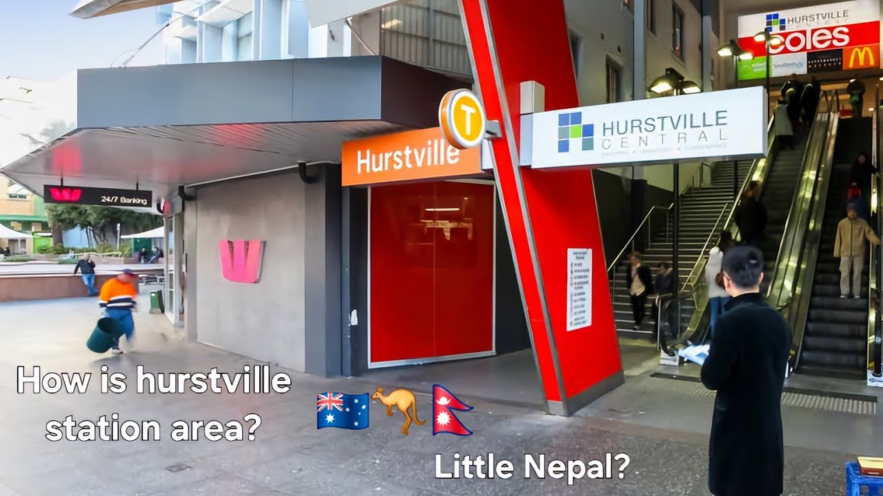 Hurstville station area | Shops, restaurants| Little Nepal?