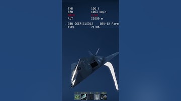 CAN THE F117 NIGHTHAWK GO MACH? #warthunder #gaming #aviation