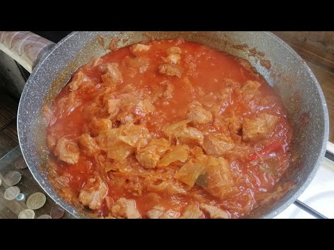 Szekely gulaš, dinstani kiseli kupus sa svinjetinom, dinstano kiselo zelje, szekely goulash