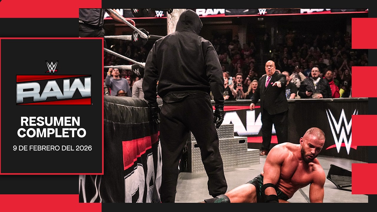 WWE RAW 9 Febrero 2026 - Resumen Completo en Español