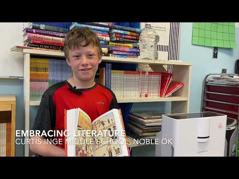 2021-22 Classroom Grants - EMBRACING LITERATURE - Curtis Inge Middle School, Noble OK