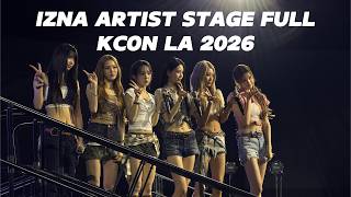 izna イズナ KCON LA 2026 ラントレ トレカ ジョンウン izna イズナ