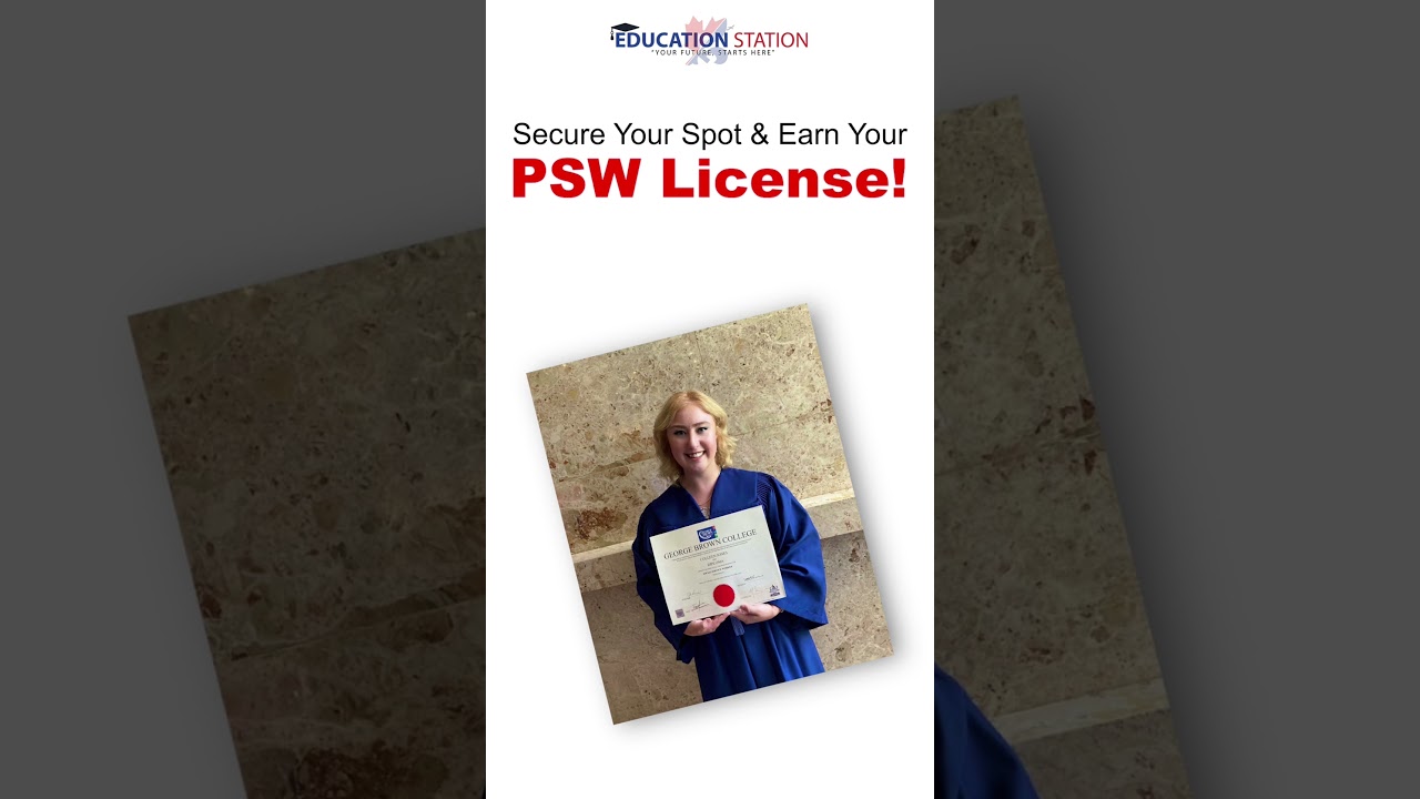 Become a Certified PSW with Job Guarantee + CPR & First Aid Training