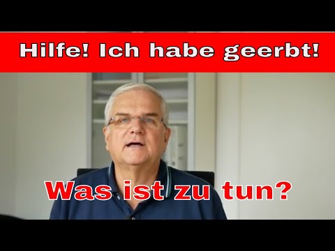 Video: So Melden Sie Eine Erbschaft An