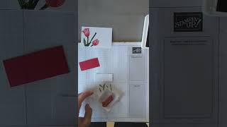 Just because Card, Stampin Up® products #handmade #stampinup #subscribe #cards #shorts #tulip