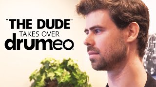 The Dude Takes Over Drumeo (Behind The Scenes)