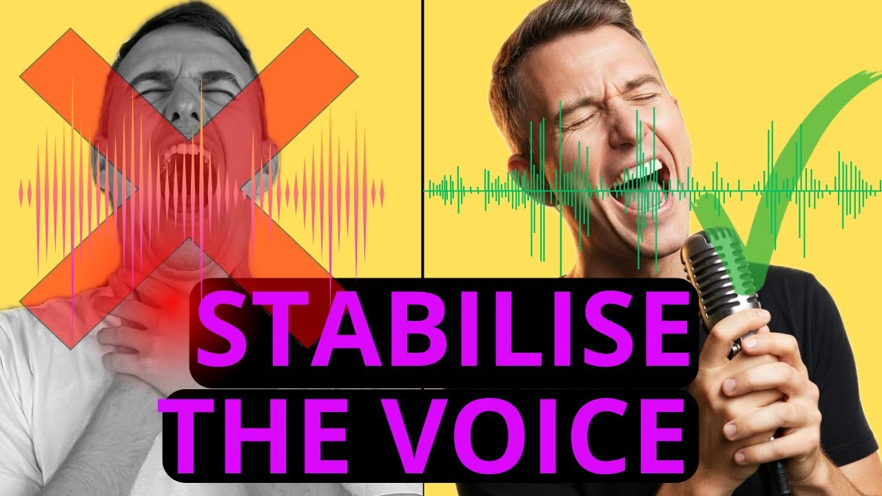 How to Stabilise voice while singing - for Beginners