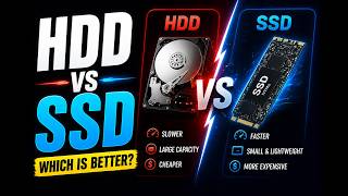 HDD vs SSD – Which is Better? Speed, Performance & Price Comparison Explained