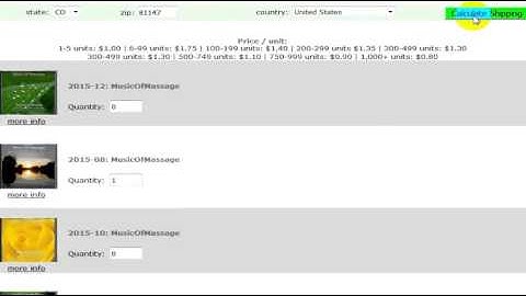 Kunaki: How to Order CD Products - Ship To 1 Address