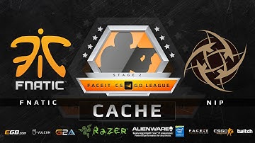 Fnatic vs NiP - Cache (FACEIT League 2015 Stage 2 EU)